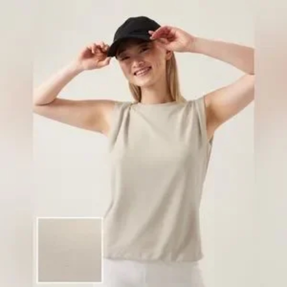 Athleta Seasoft Tank in Abalone -- Worn Once!